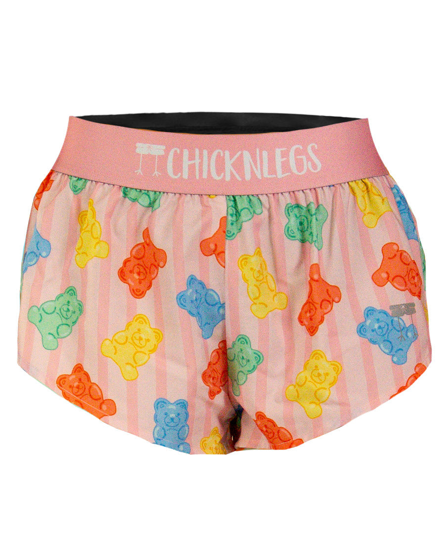 Women's Gummy Bears 1.5" Split Shorts