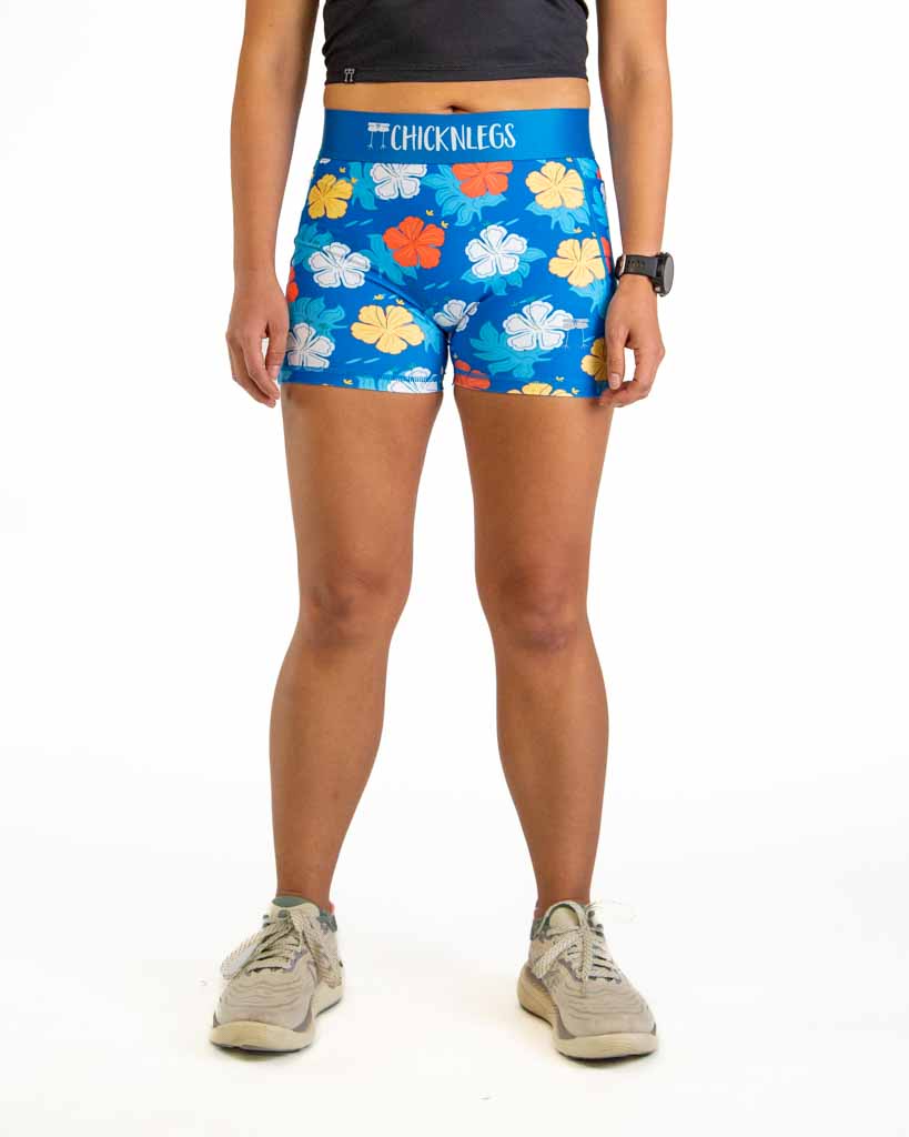 Women's Hawaiian 3" Compression Shorts