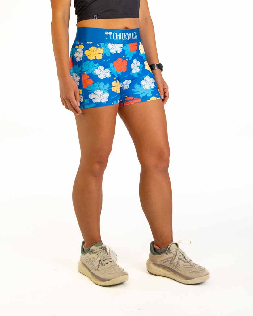 Women's Hawaiian 3" Compression Shorts