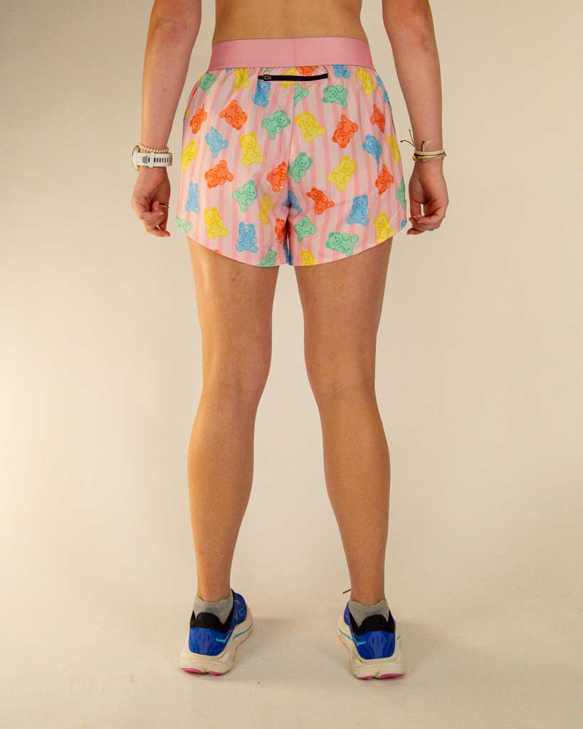 Women's Gummy Bears 4" Split Shorts