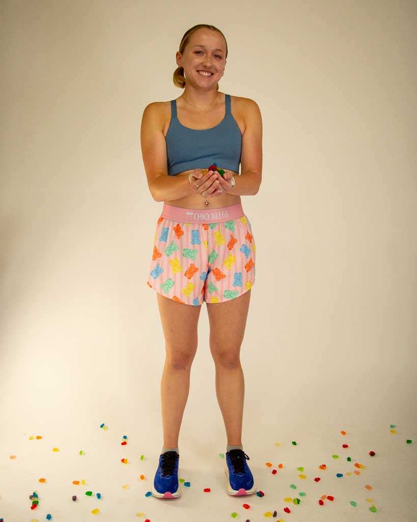 Women's Gummy Bears 4" Split Shorts