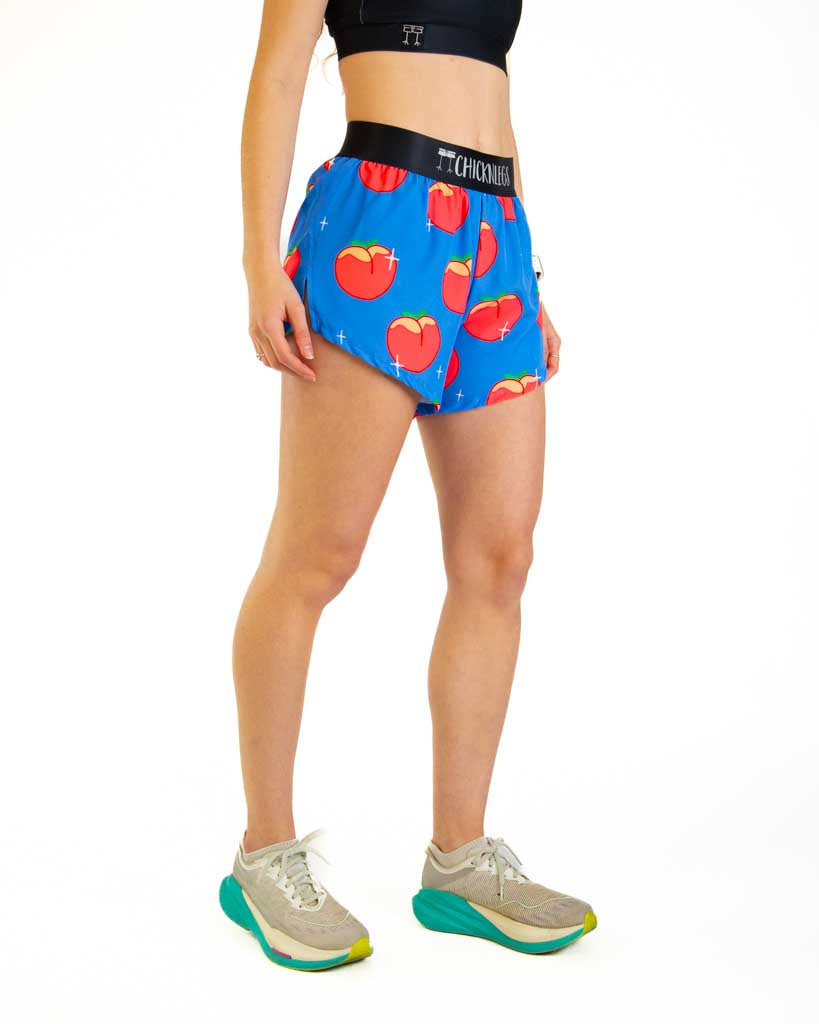 Women's Juicy Peaches 4" Split Shorts