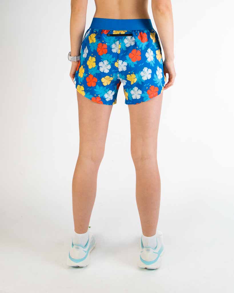 Women's Hawaiian 4" Split Shorts