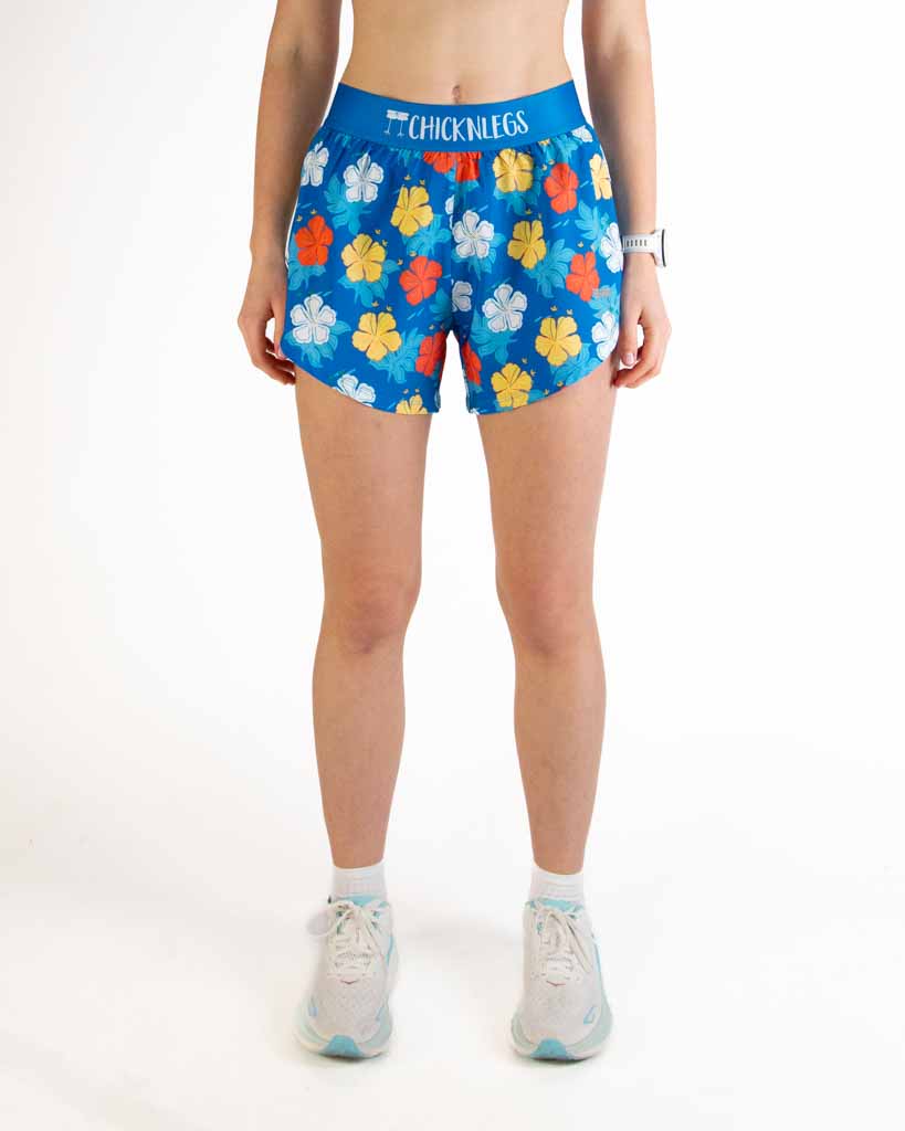Women's Hawaiian 4" Split Shorts