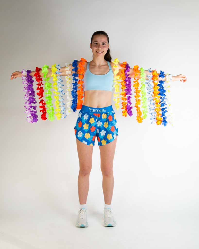 Women's Hawaiian 4" Split Shorts