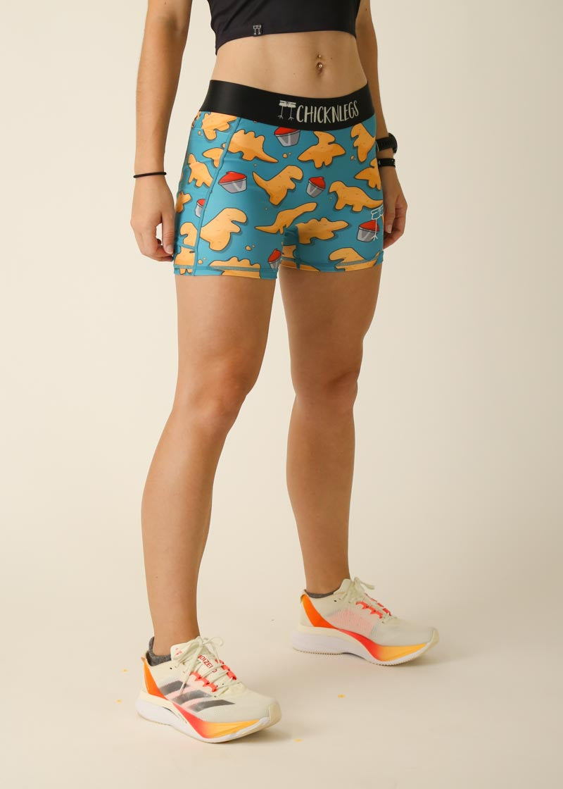 Women's Nuggets 3" Compression Shorts