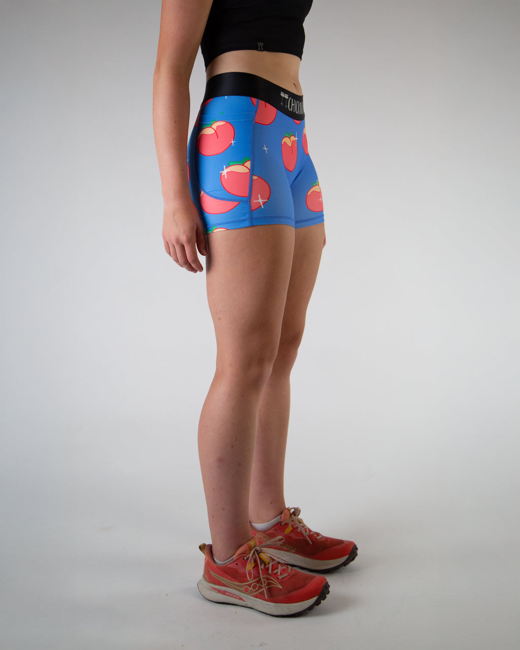 Women's Juicy Peaches 3" Compression Shorts